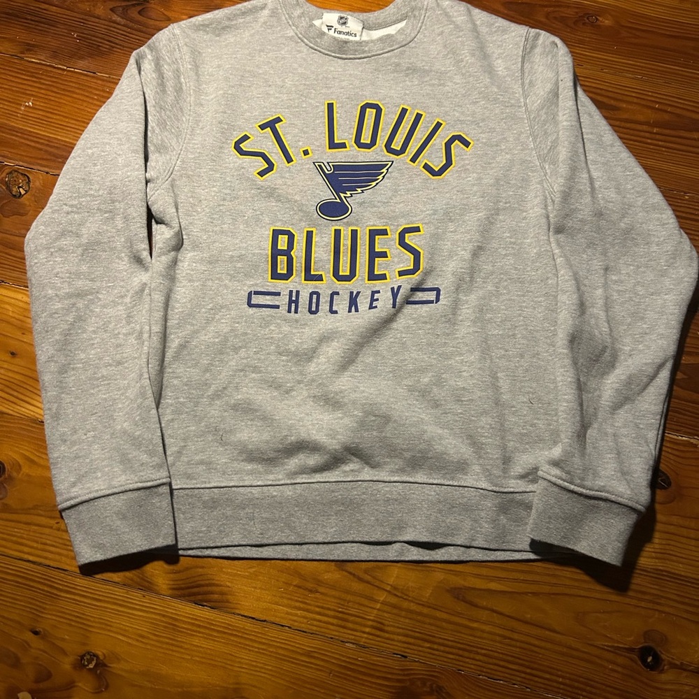 St. Louis Blues Champion Creneck Sweatshirt Men’s NHL Hockey